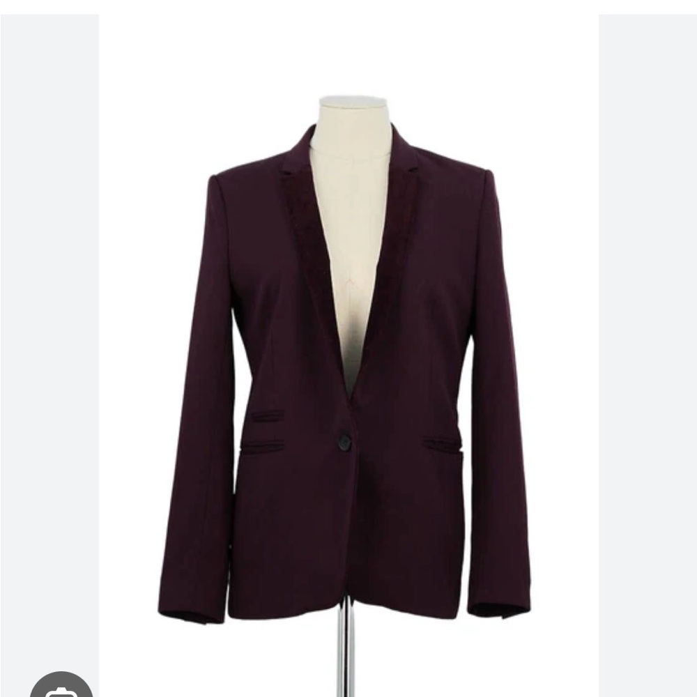 The Kooples Women's Deep Purple Blazer